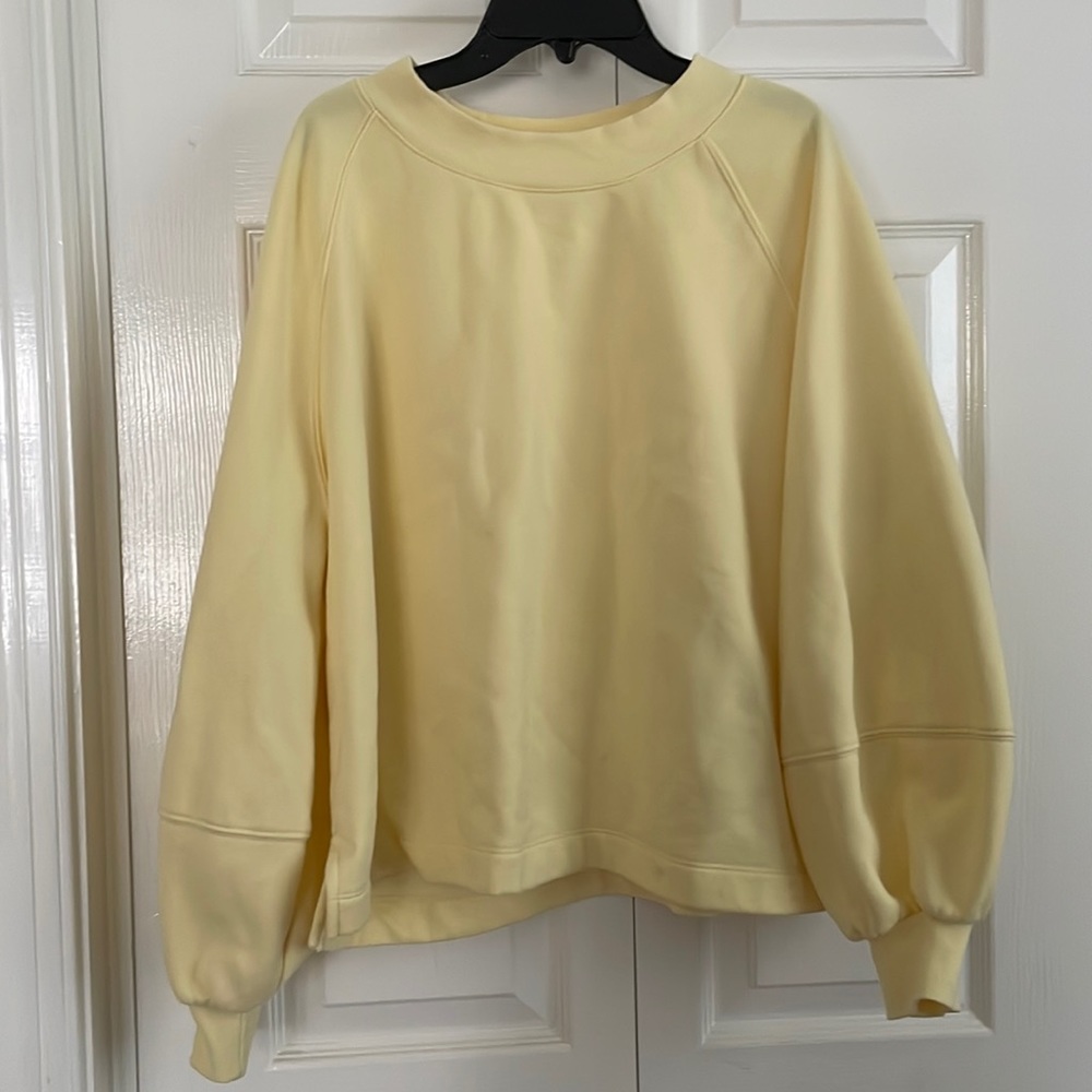 Yellow Old Navy sweatshirt
